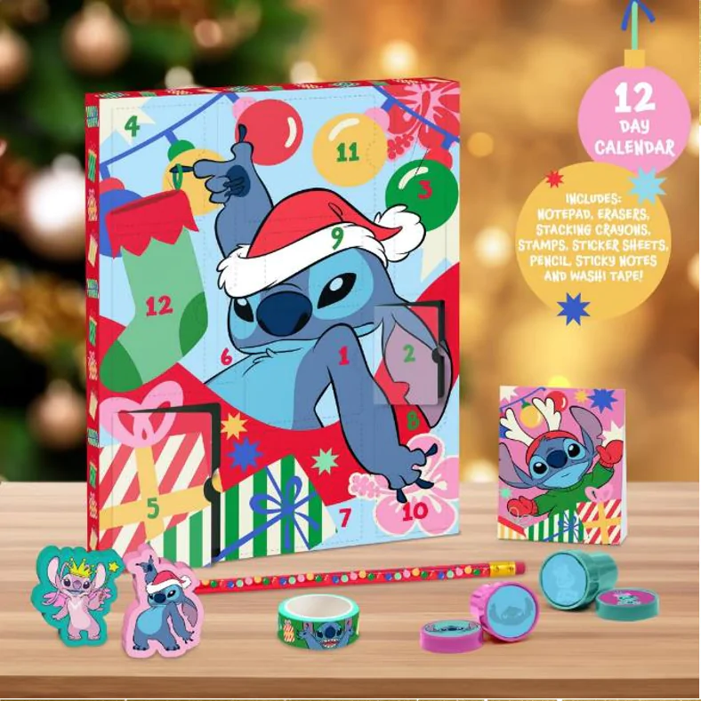 LILO & STITCH Schreibwaren 12 Tage Adventskalender [BESCHÄDIGTES PAKET] termékfotó