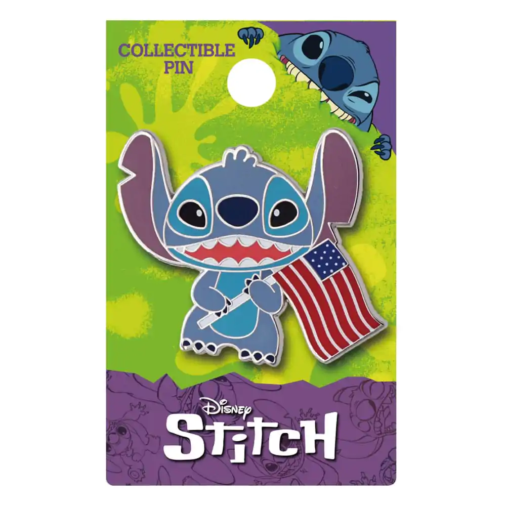 Lilo &amp; Stitch Ansteck-Pin 4th of July Stitch Produktfoto