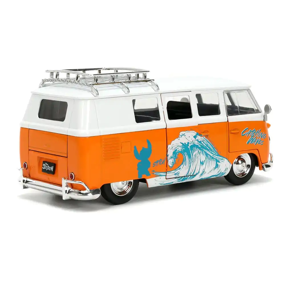 Lilo & Stitch Diecast Modell 1/24 1961 VW Bus Stitch Produktfoto