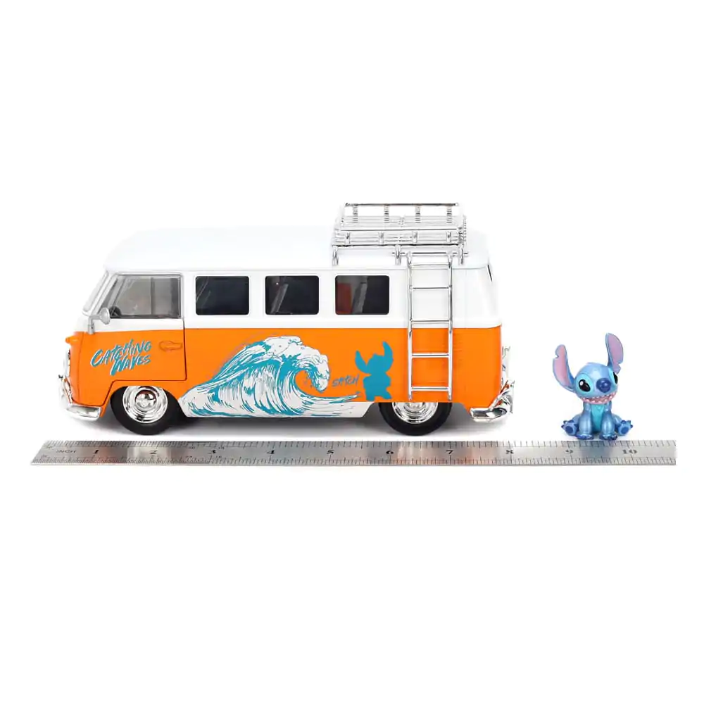 Lilo & Stitch Diecast Modell 1/24 1961 VW Bus Stitch Produktfoto