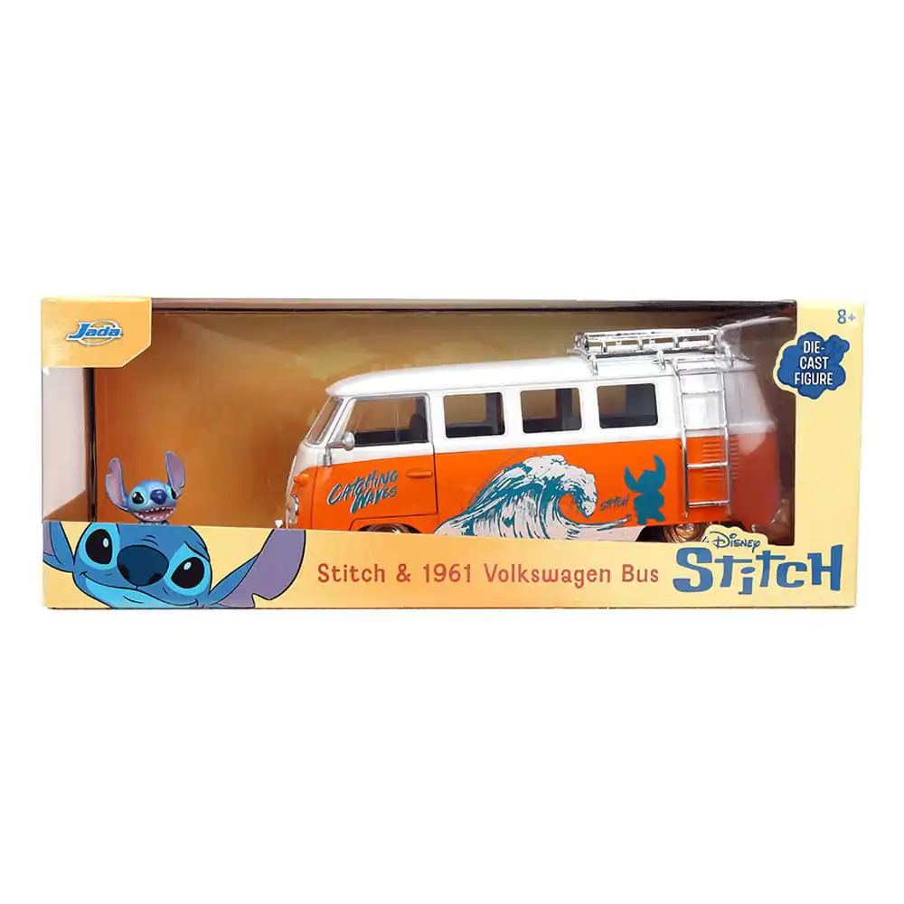 Lilo & Stitch Diecast Modell 1/24 1961 VW Bus Stitch Produktfoto