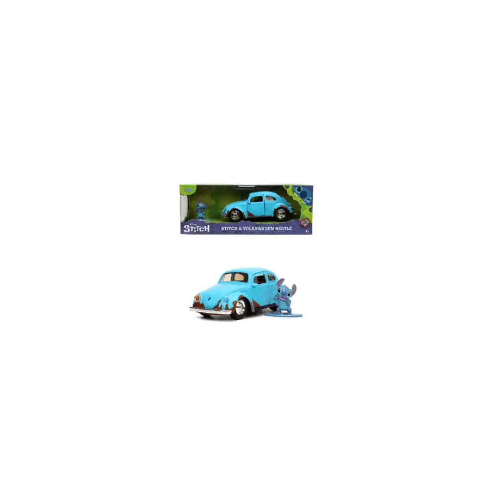 Lilo &amp; Stitch Diecast Modell 1/32 Stitch 1959 VW Beetle Produktfoto