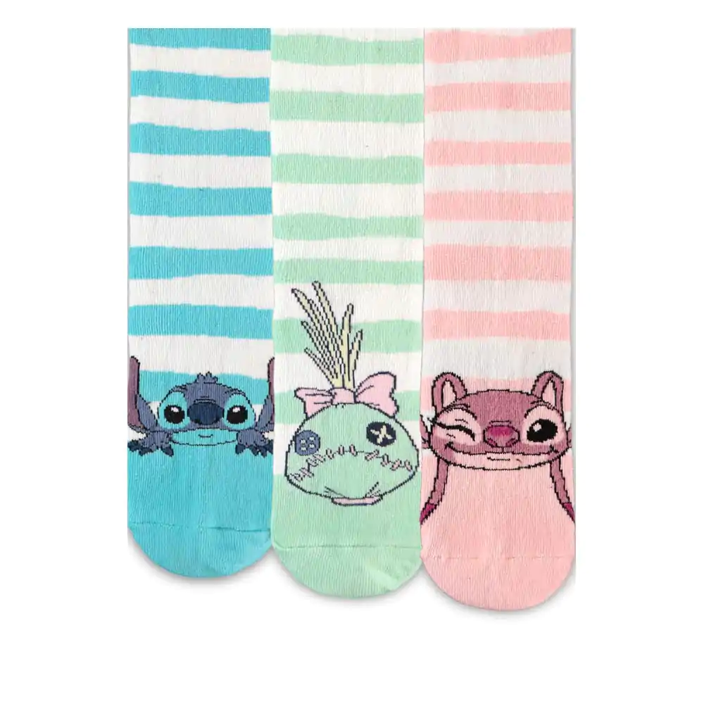 Lilo & Stitch Socken 3er-Pack Freunde 39-42 Produktfoto