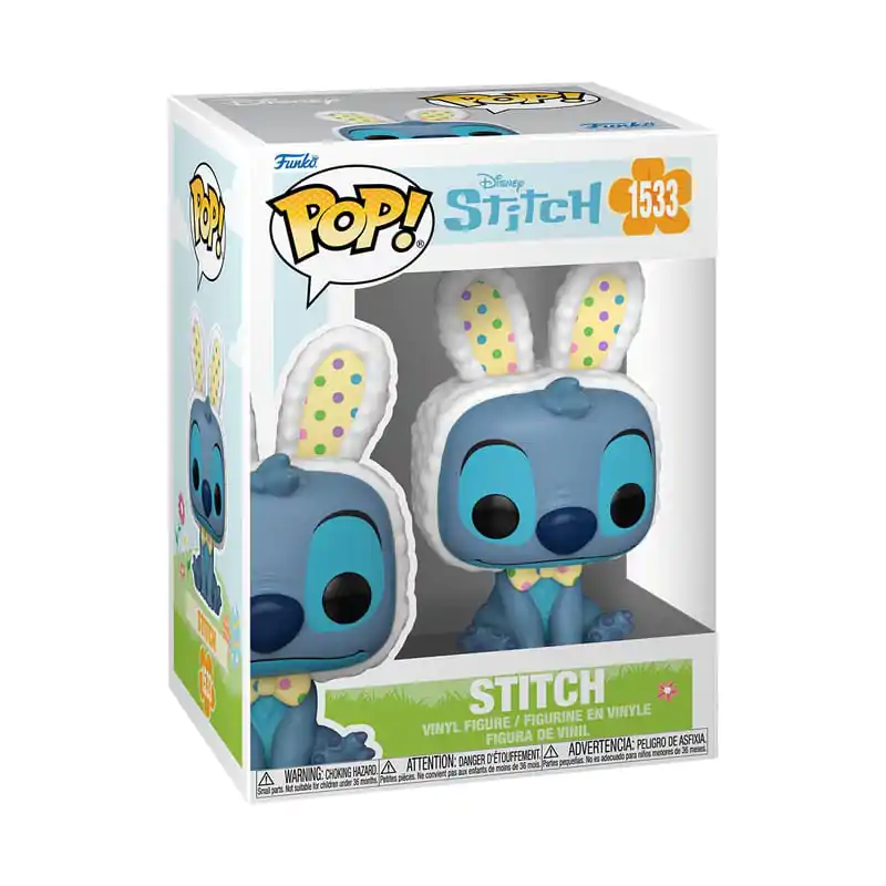 Lilo & Stitch Funko POP! Vinyl Figur Easter 2025 Stitch 9 cm Produktfoto