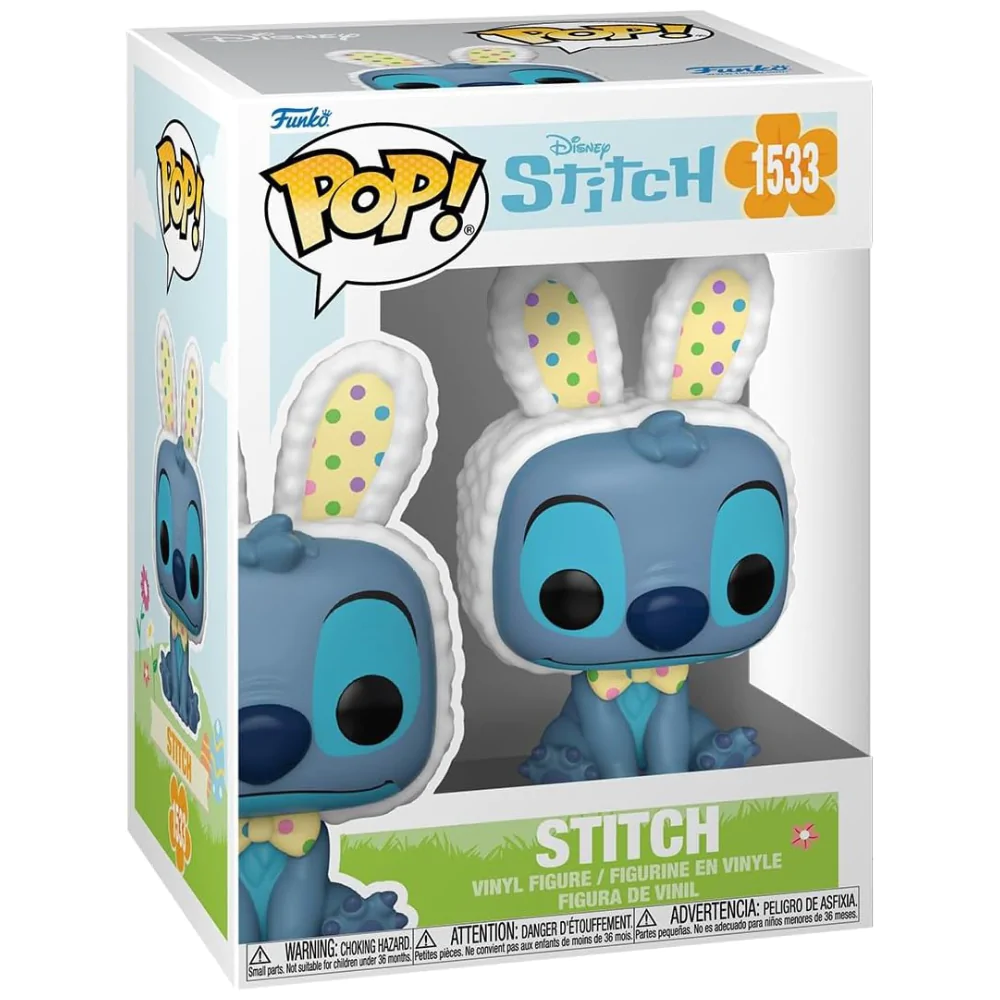 Lilo & Stitch Funko POP! Vinyl Figur Easter 2025 Stitch 9 cm Produktfoto