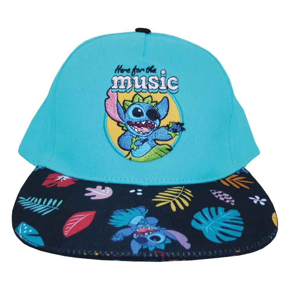 Lilo & Stitch Curved Bill Cap Hier für die Musik Schirmmütze Produktfoto
