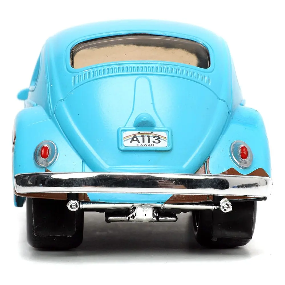 Lilo &amp; Stitch Hollywood Rides Diecast Modell 1/32 Blue Volkswagen Beetle mit Figur Produktfoto