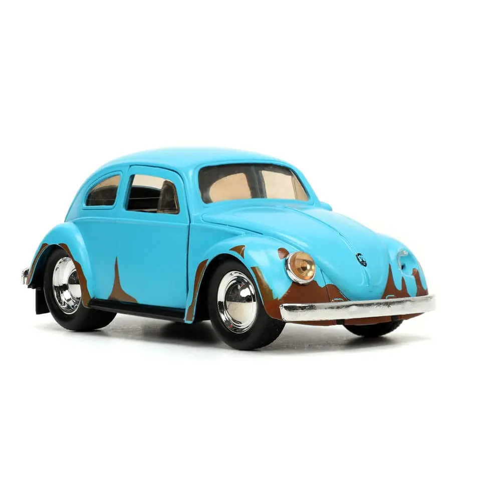 Lilo &amp; Stitch Hollywood Rides Diecast Modell 1/32 Blue Volkswagen Beetle mit Figur Produktfoto