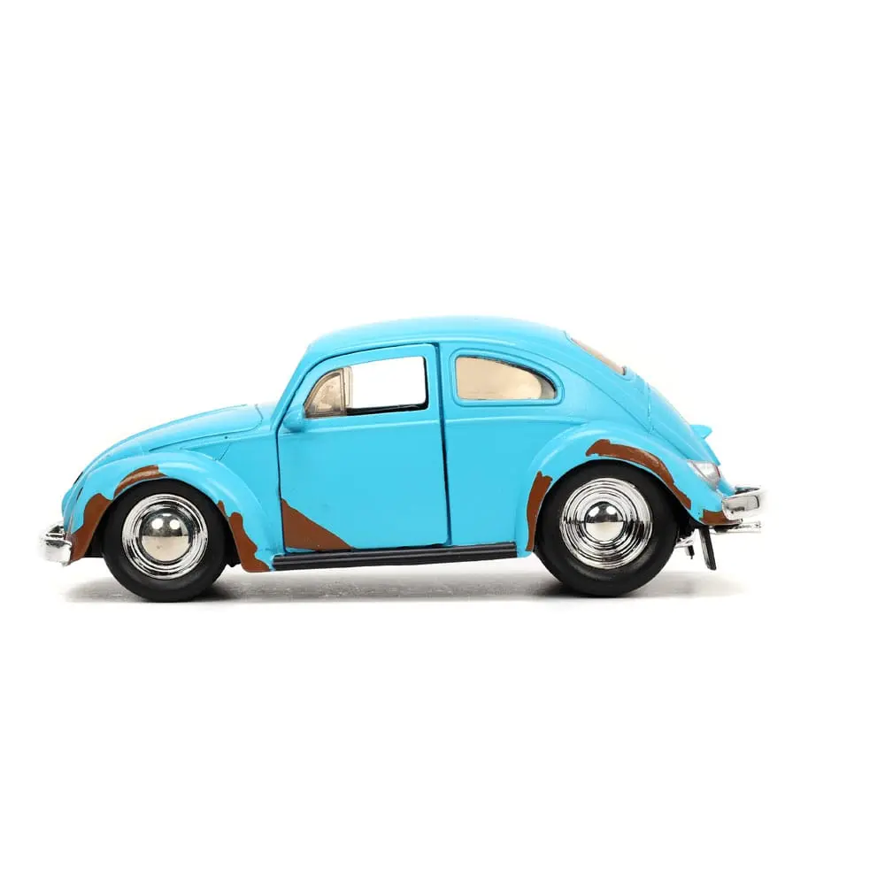 Lilo &amp; Stitch Hollywood Rides Diecast Modell 1/32 Blue Volkswagen Beetle mit Figur Produktfoto