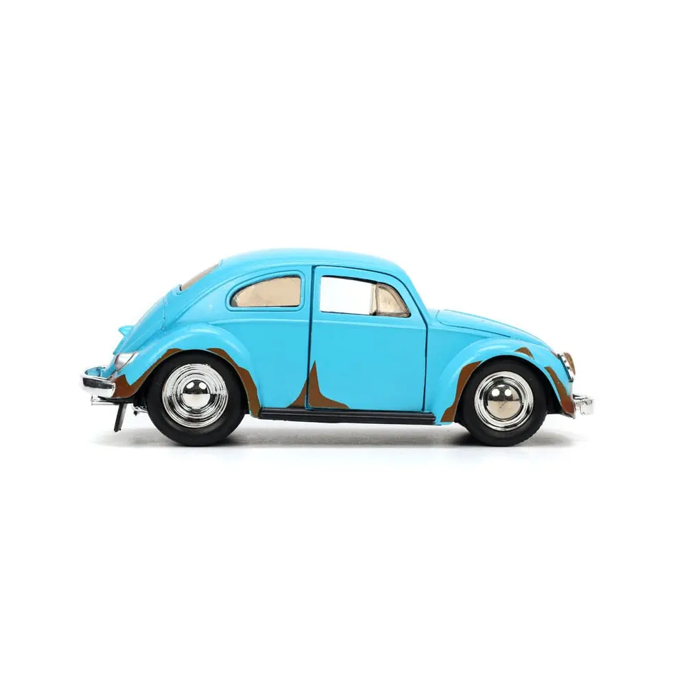 Lilo &amp; Stitch Hollywood Rides Diecast Modell 1/32 Blue Volkswagen Beetle mit Figur Produktfoto