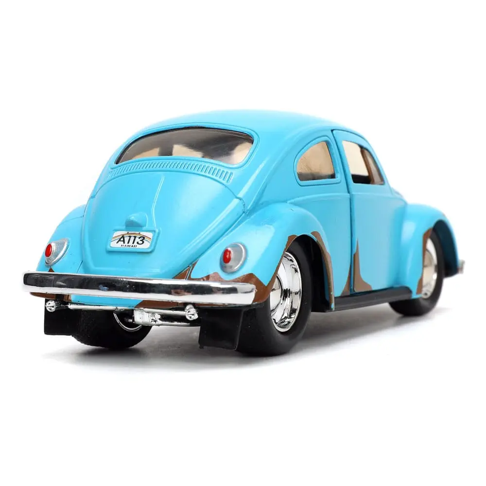 Lilo &amp; Stitch Hollywood Rides Diecast Modell 1/32 Blue Volkswagen Beetle mit Figur Produktfoto