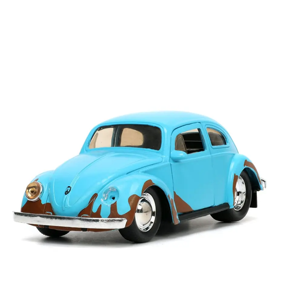 Lilo &amp; Stitch Hollywood Rides Diecast Modell 1/32 Blue Volkswagen Beetle mit Figur Produktfoto