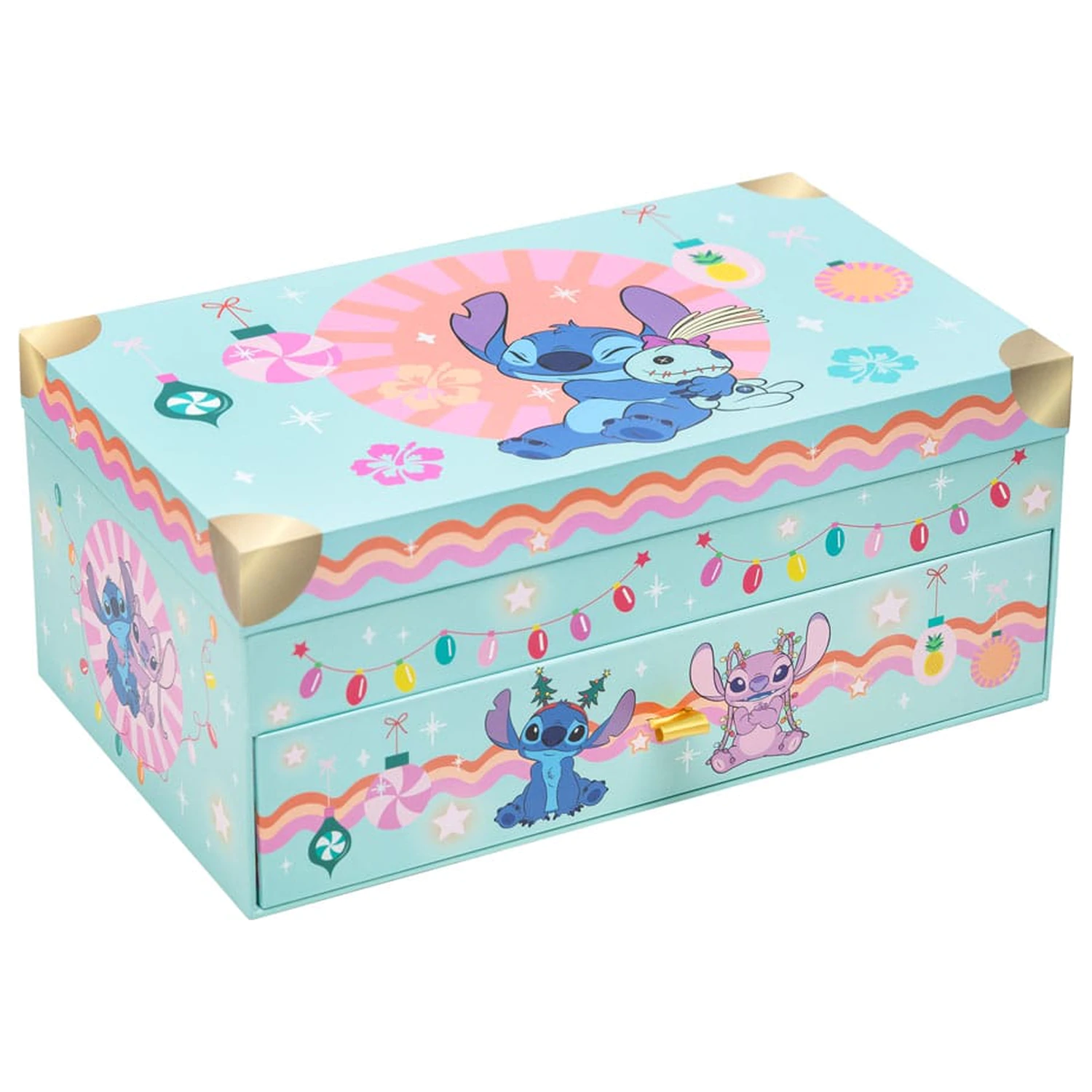 Lilo & Stitch Adventskalender Keepsake Box Stitch & Angel Produktfoto