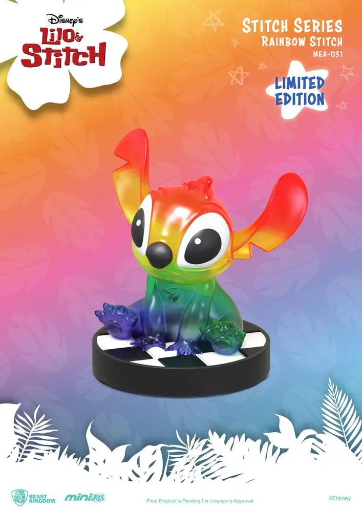 Lilo & Stitch Mini Egg Attack Figur Stitch Serie Rainbow Stitch 8 cm Produktfoto