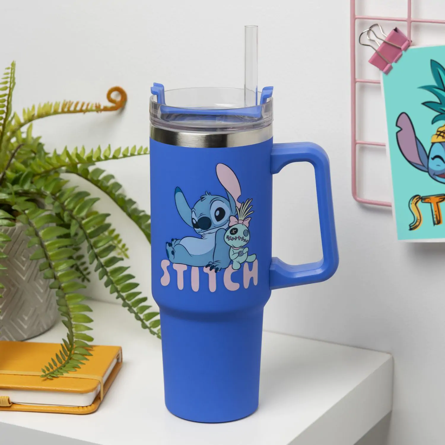 Lilo & Stitch Multiway Reisebecher Stitch Blau Produktfoto
