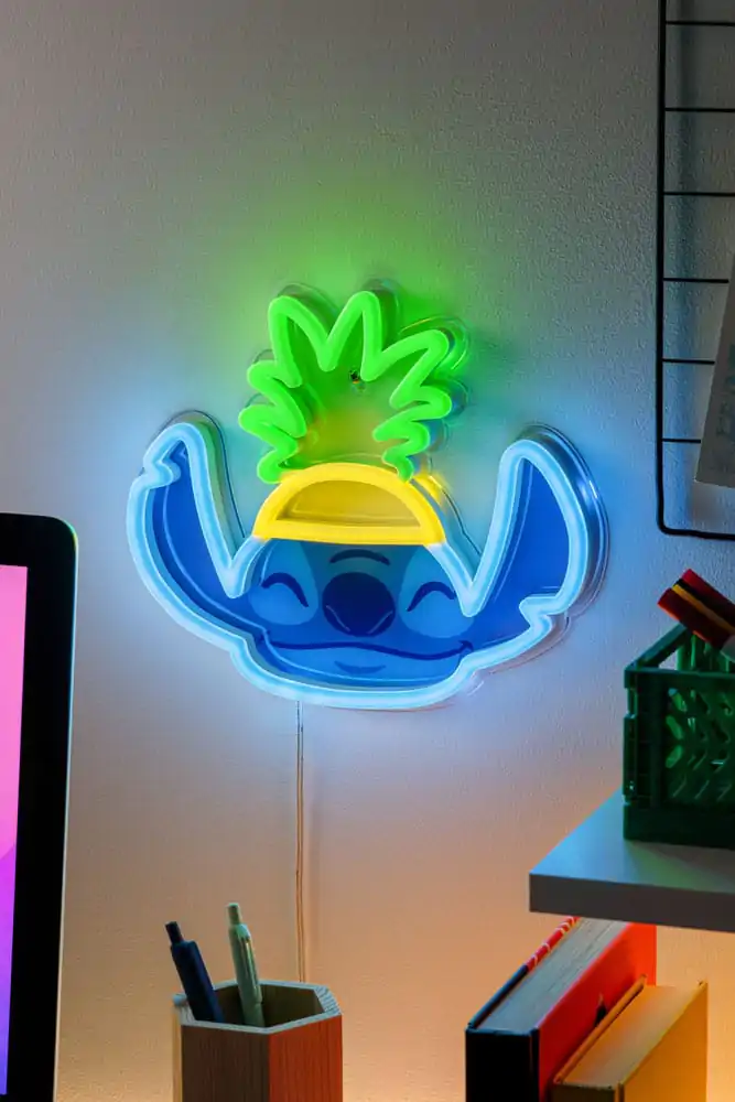 Lilo & Stitch LED Wandlampe Licht Neon Produktfoto