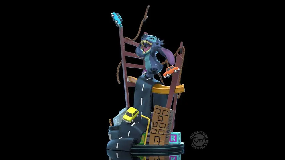 Lilo & Stitch Q-Fig Max Elite Figur Stitch x San Francisco 13 cm Produktfoto