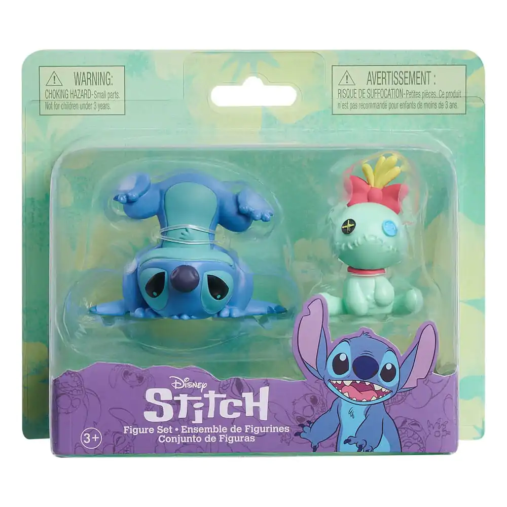 Lilo & Stitch Minifiguren 2er-Pack Scrump & Upside Down Stitch 7 cm termékfotó