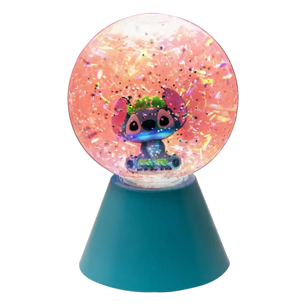 Lilo &amp; Stitch LED-Lampe Stitch Glitzerball 17 cm Produktfoto