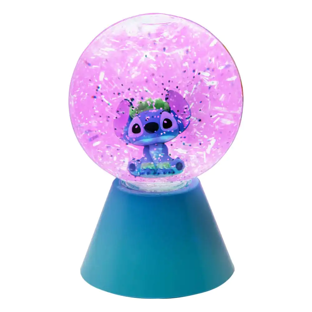 Lilo &amp; Stitch LED-Lampe Stitch Glitzerball 17 cm Produktfoto