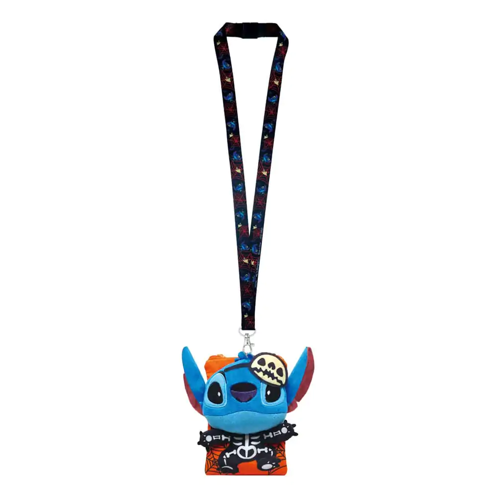 Lilo & Stitch Lanyard Stitch Skeleton mit Kartenhalter Produktfoto