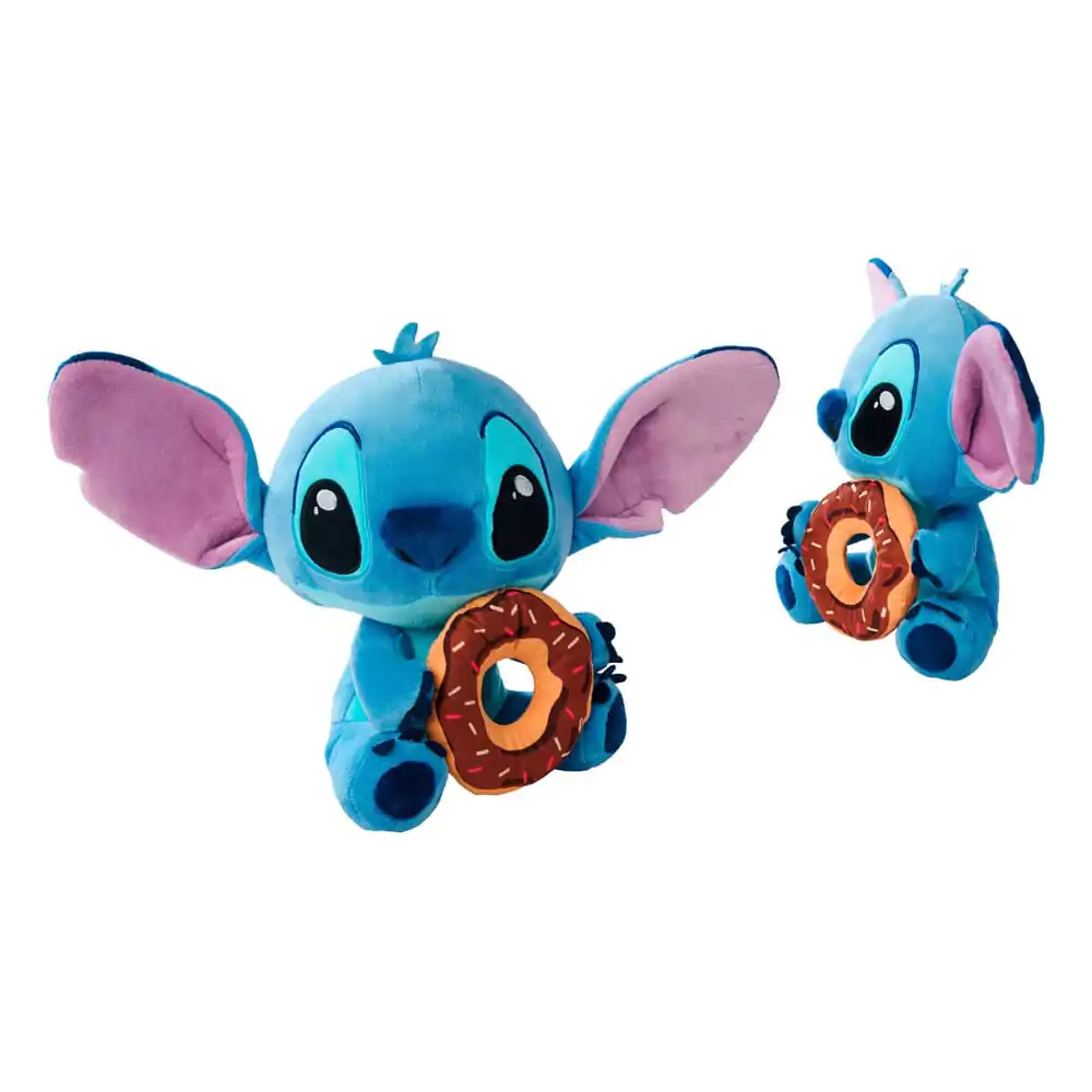 Lilo & Stitch Stofftier Figur Stitch mit Donut 25 cm Produktfoto