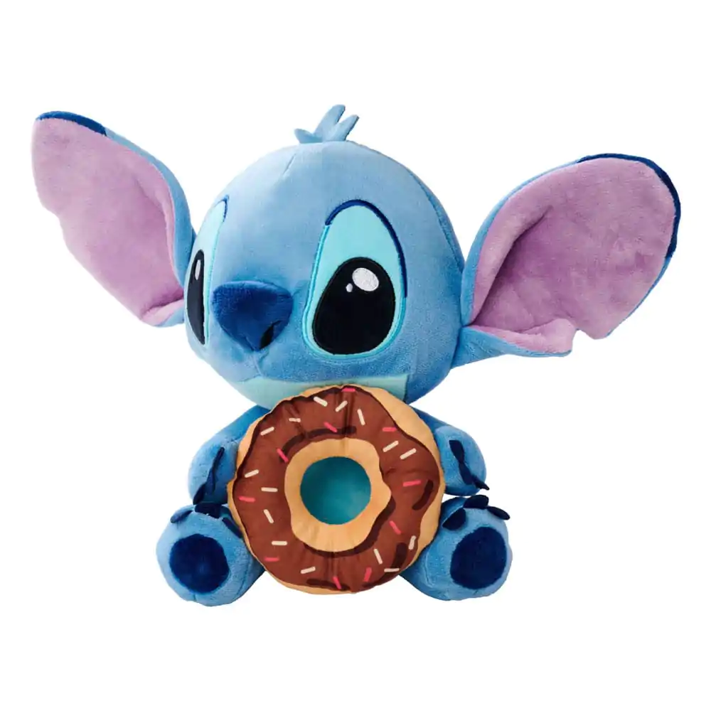 Lilo & Stitch Stofftier Figur Stitch mit Donut 25 cm Produktfoto