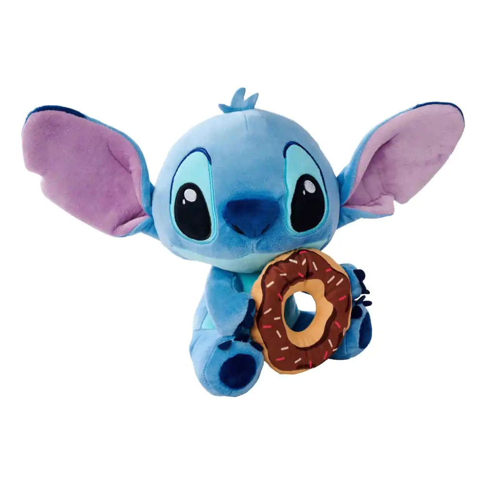 Lilo & Stitch Stofftier Figur Stitch mit Donut 25 cm Produktfoto