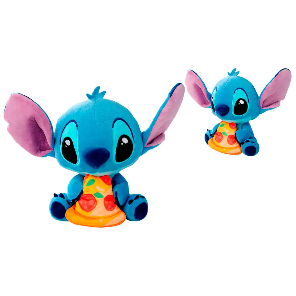 Lilo & Stitch Plüschfigur Stitch mit Pizza 25 cm Produktfoto