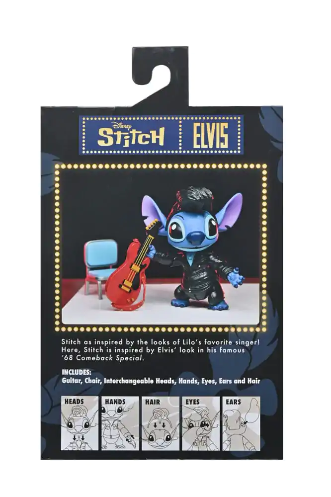 Lilo & Stitch Action Figur Ultimate Singer Elvis Stitch 7 cm Produktfoto