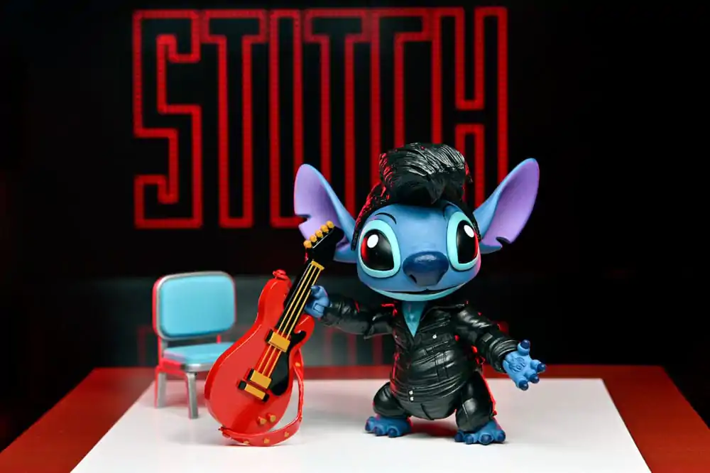 Lilo & Stitch Action Figur Ultimate Singer Elvis Stitch 7 cm Produktfoto
