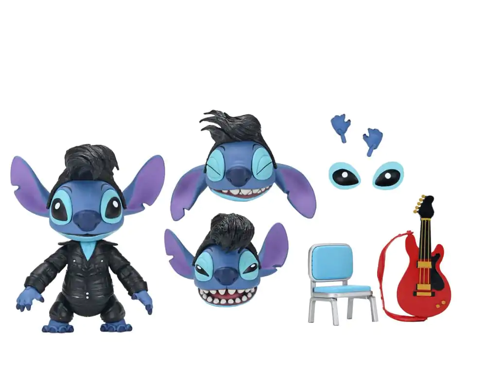 Lilo & Stitch Action Figur Ultimate Singer Elvis Stitch 7 cm Produktfoto