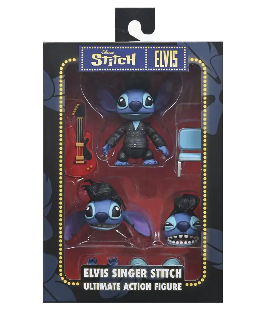 Lilo & Stitch Action Figur Ultimate Singer Elvis Stitch 7 cm Produktfoto