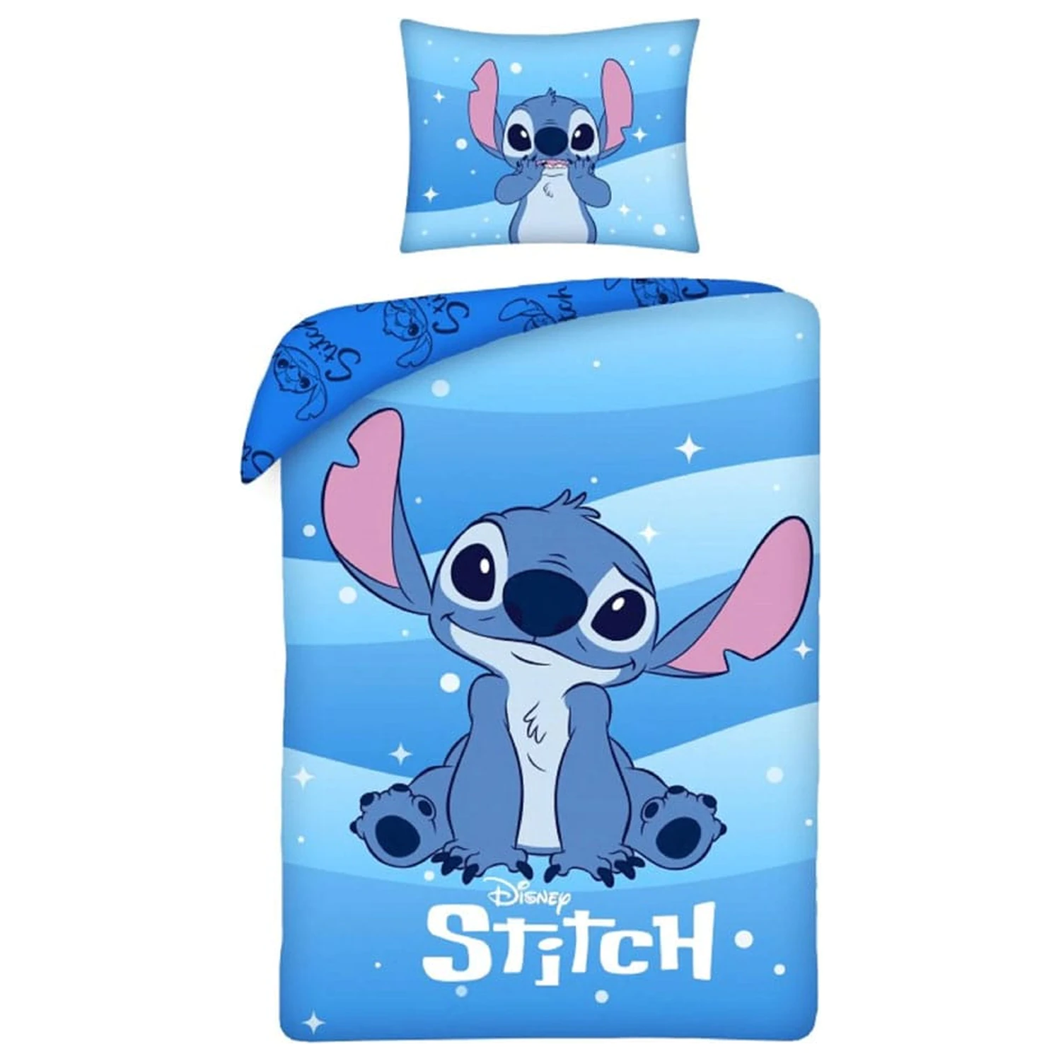 Lilo & Stitch Bettbezug-Set Stitch Sparkling 140 x 200 cm / 70 x 90 cm Produktfoto