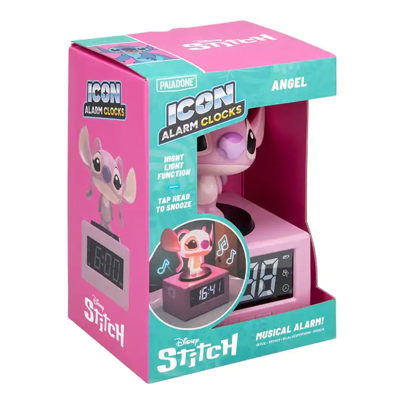 Lilo & Stitch Icon Wecker Angel 12 cm Produktfoto