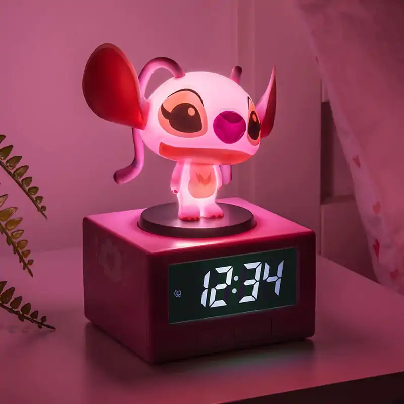 Lilo & Stitch Icon Wecker Angel 12 cm Produktfoto