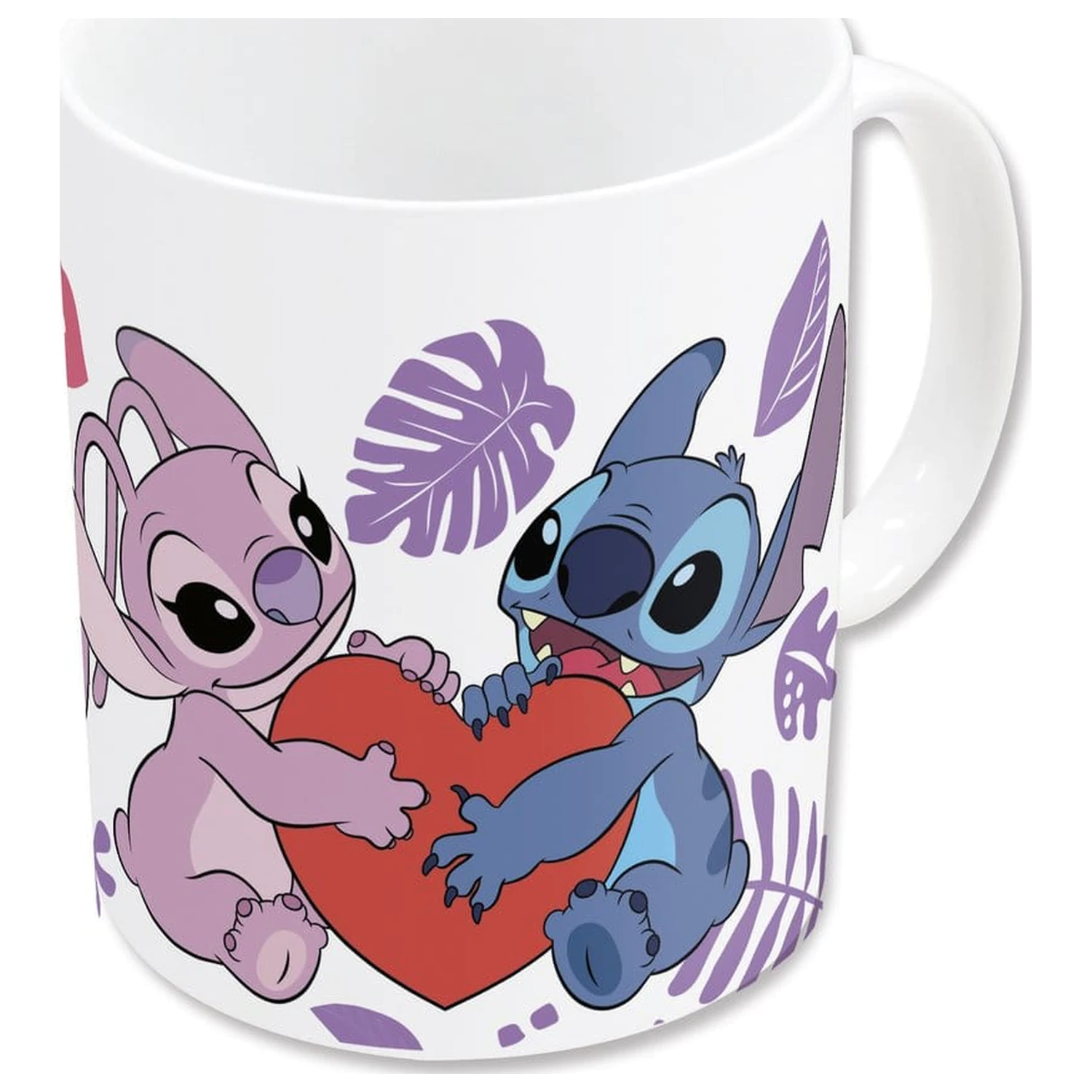 Lilo & Stitch Tasse Angel & Stitch Herz 325 ml Produktfoto