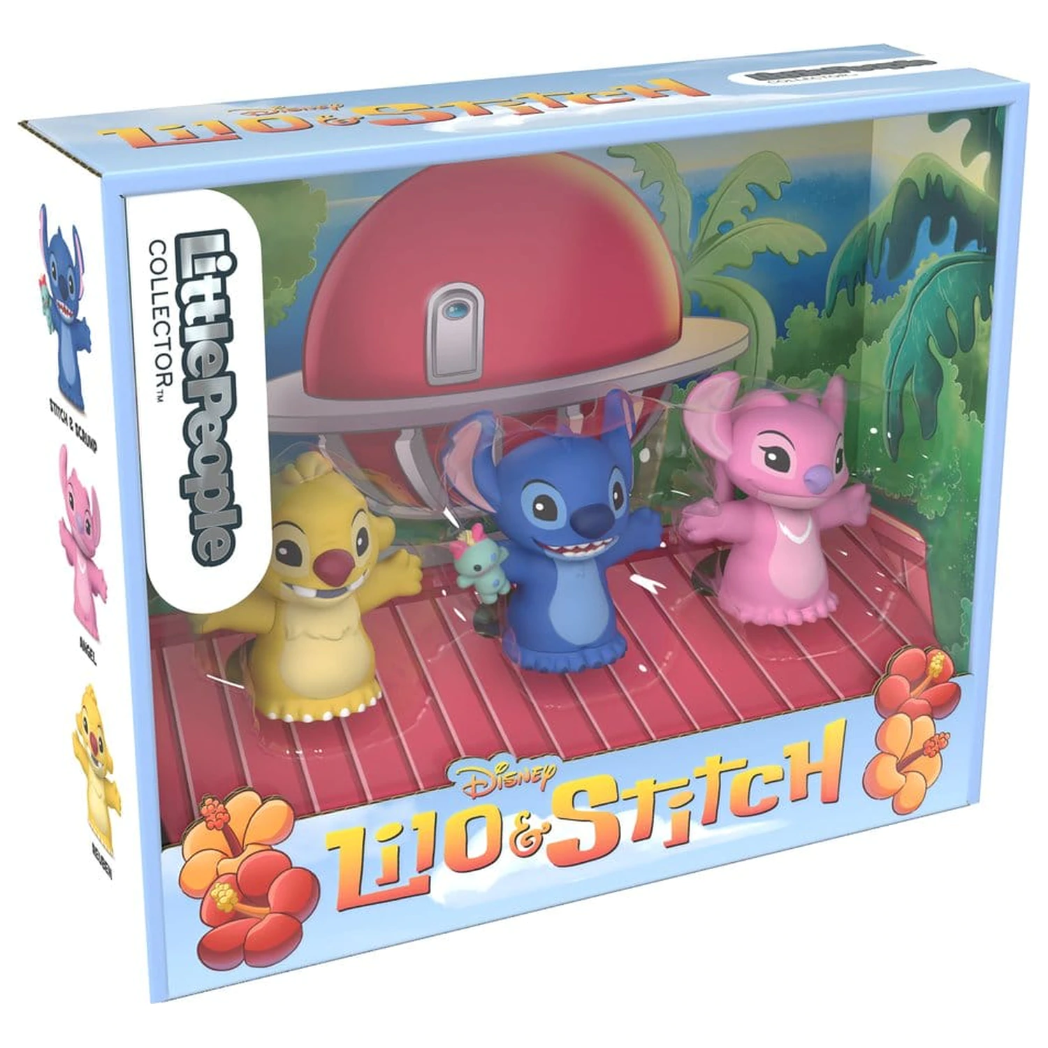 Lilo & Stitch Little People Sammler Mini Figuren 3er-Pack Stitch & The Cousins 7 cm Produktfoto