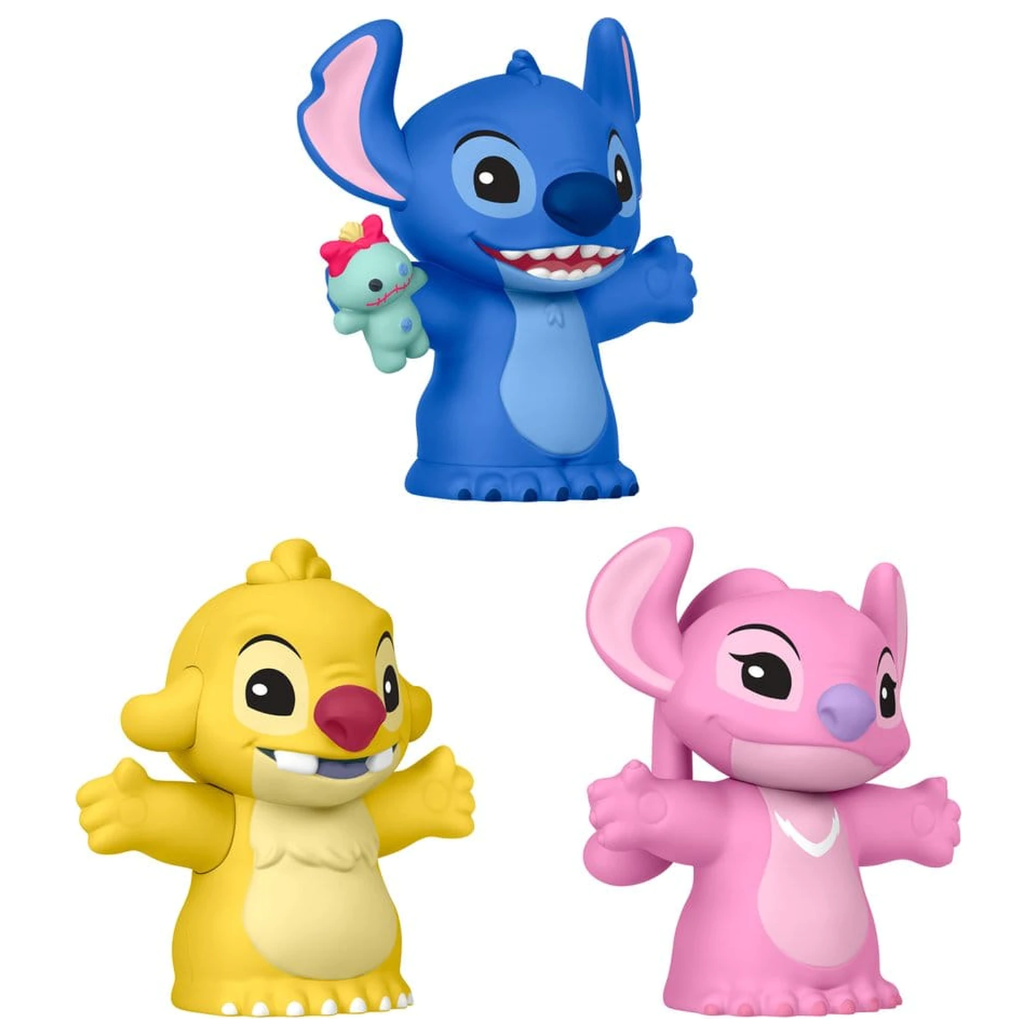 Lilo & Stitch Little People Sammler Mini Figuren 3er-Pack Stitch & The Cousins 7 cm Produktfoto