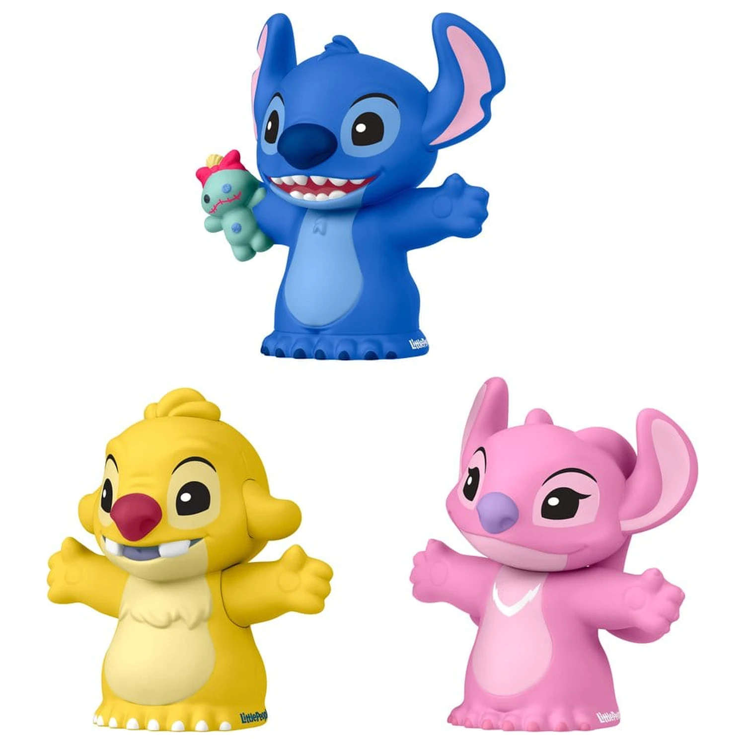 Lilo & Stitch Little People Sammler Mini Figuren 3er-Pack Stitch & The Cousins 7 cm Produktfoto