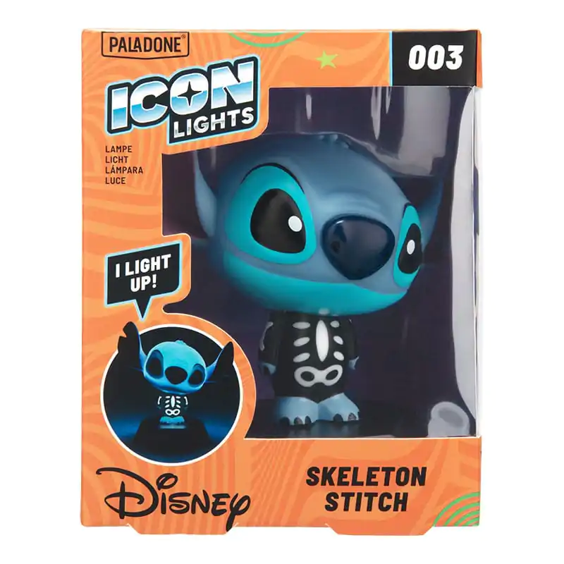 Lilo & Stitch Skeleton Symbole Licht Stitch 11 cm Produktfoto