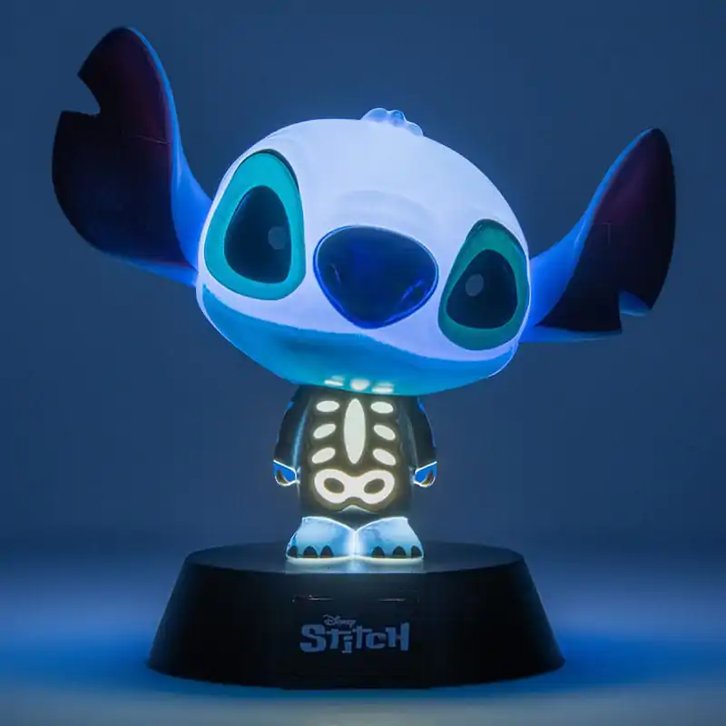 Lilo & Stitch Skeleton Symbole Licht Stitch 11 cm Produktfoto