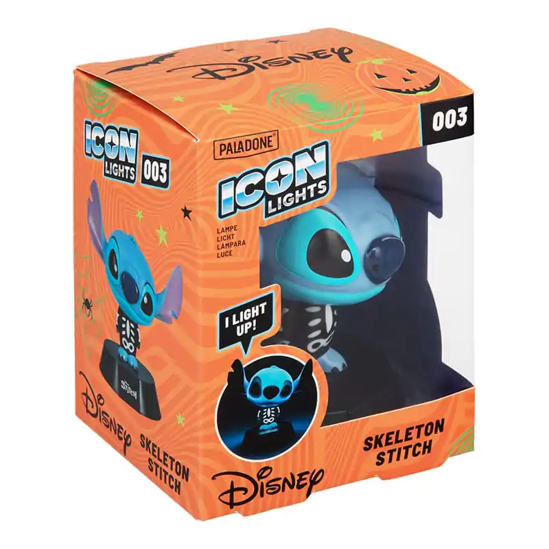 Lilo & Stitch Skeleton Symbole Licht Stitch 11 cm Produktfoto