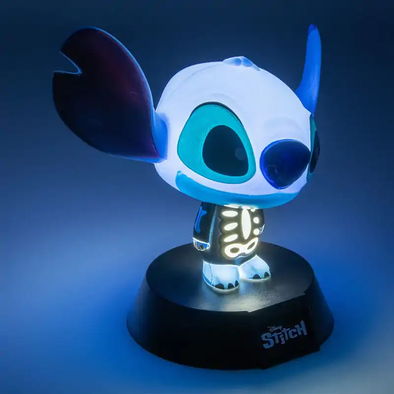Lilo & Stitch Skeleton Symbole Licht Stitch 11 cm Produktfoto