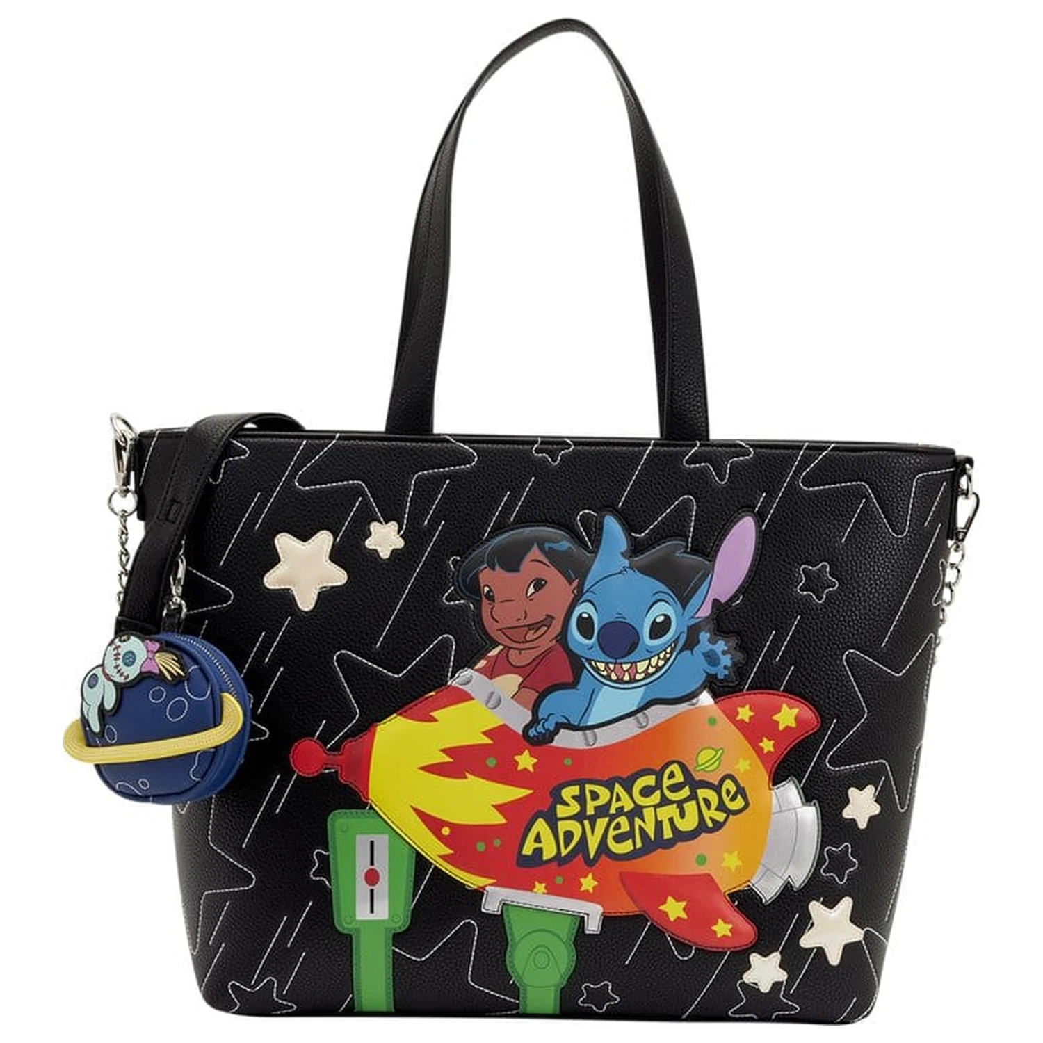 Lilo & Stitch by Loungefly Canvas Einkaufstasche Space Adventure Produktfoto