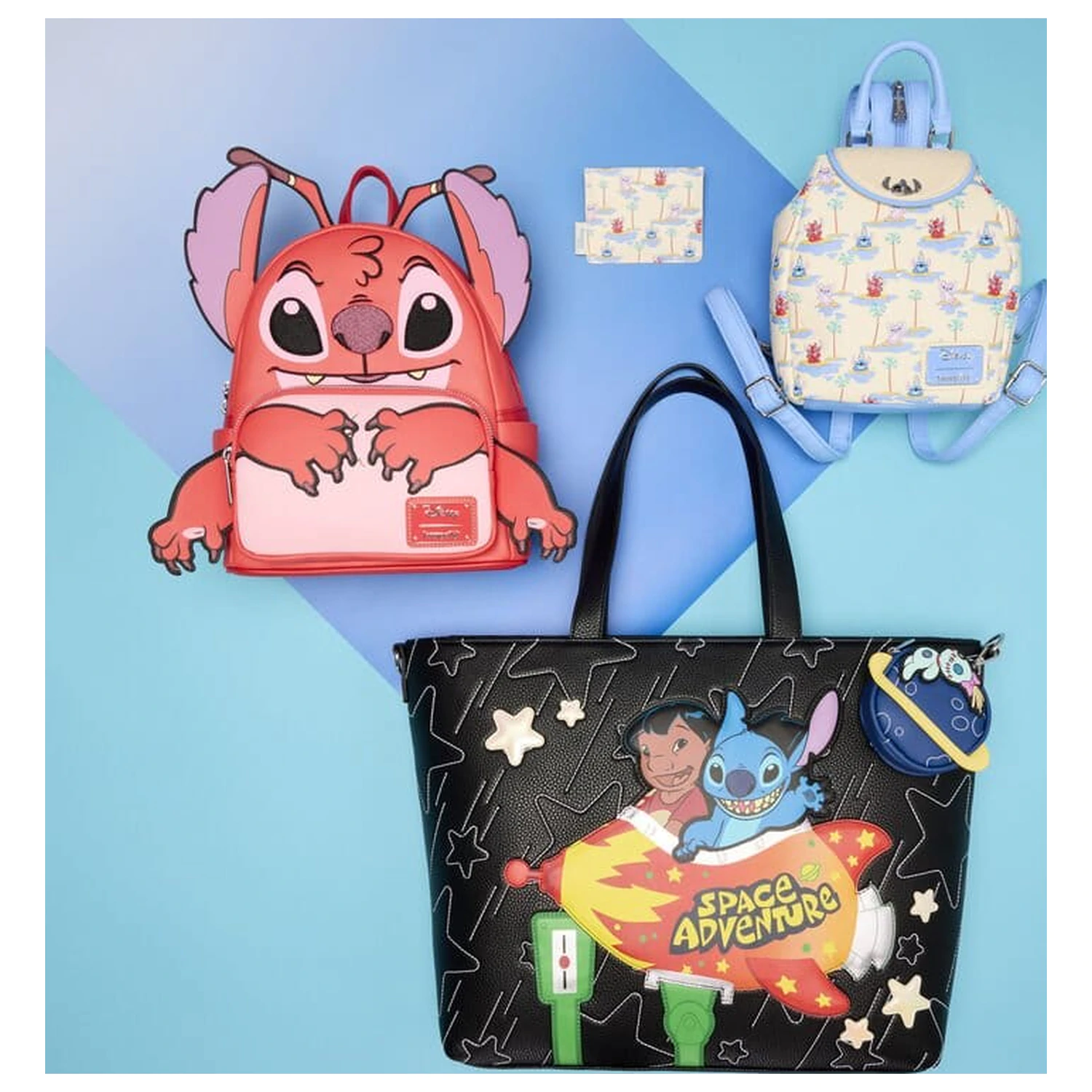 Lilo & Stitch by Loungefly Canvas Einkaufstasche Space Adventure Produktfoto