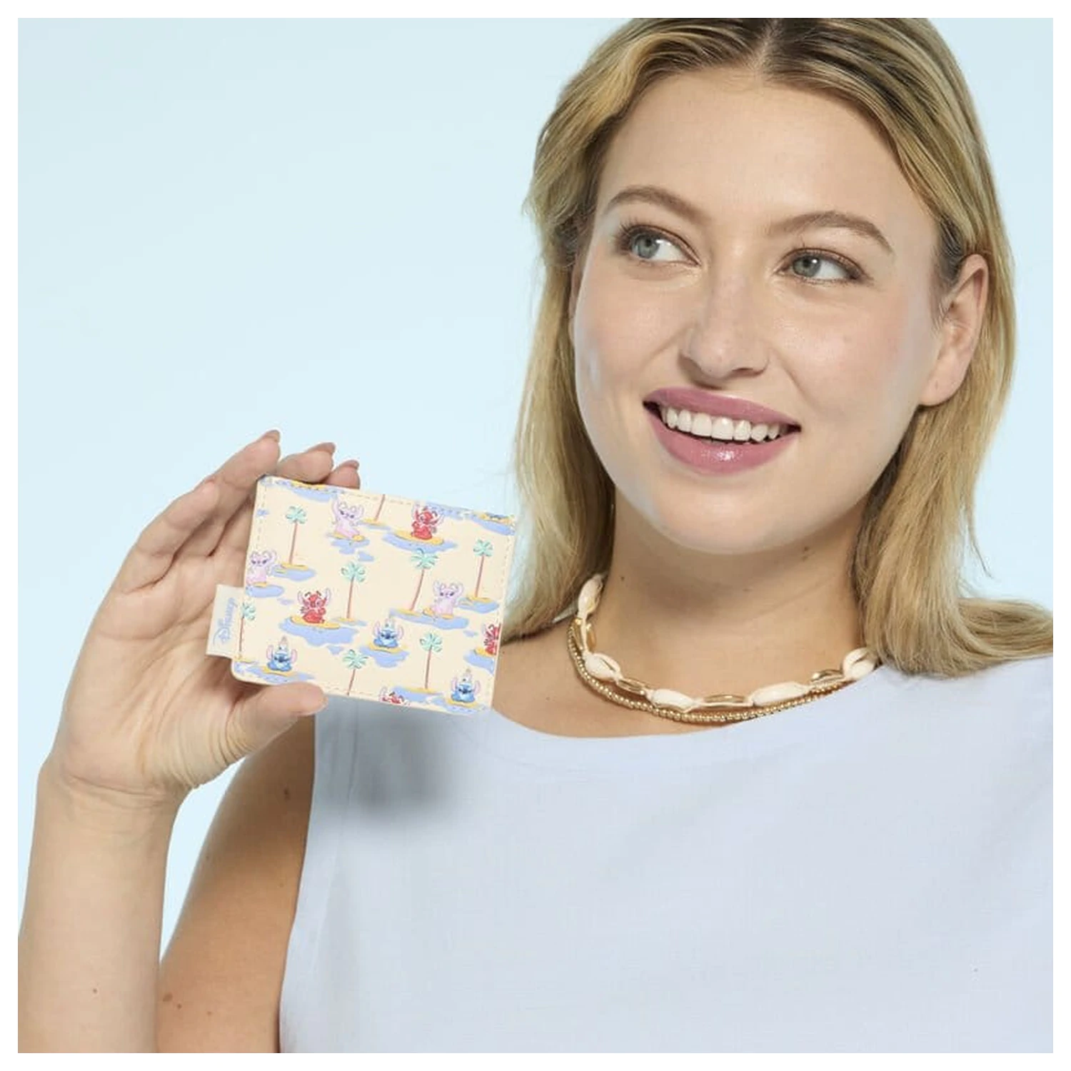 Lilo & Stitch by Loungefly Kartenhalter Stitch, Angel, & Leroy Produktfoto