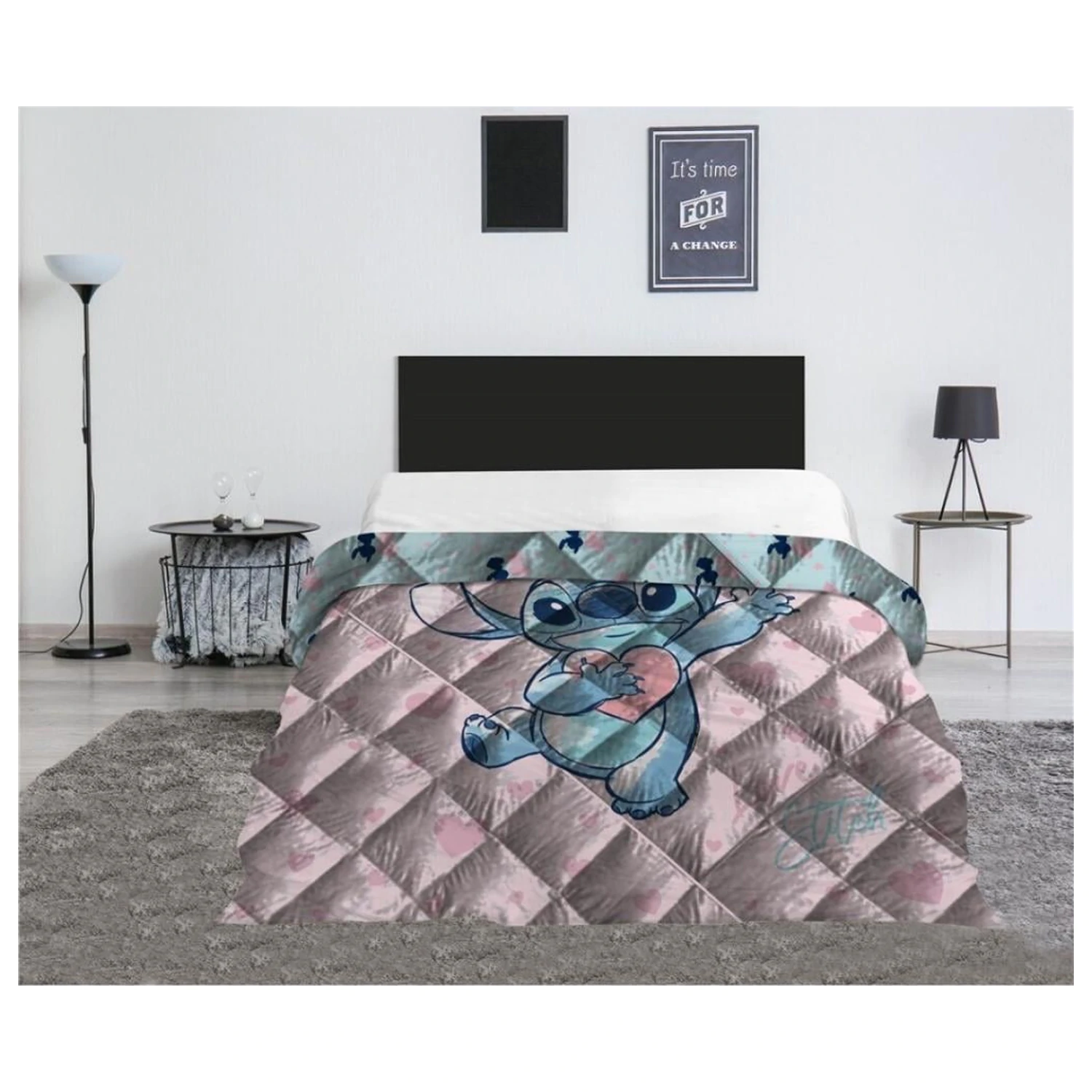 Lilo & Stitch Stitch „Heart“ Bettbezug Produktfoto