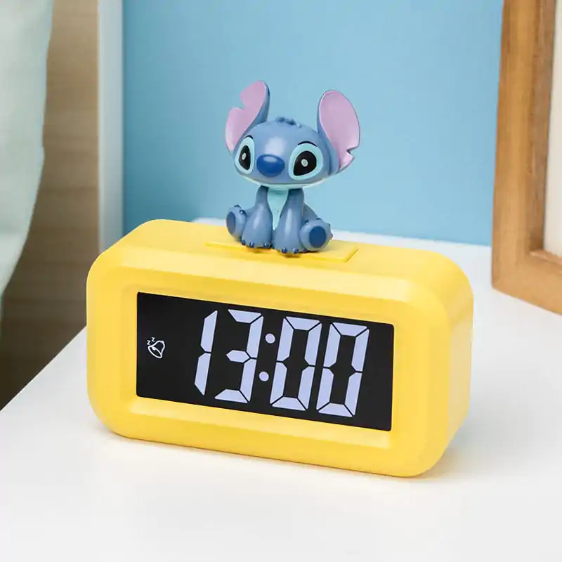 Lilo & Stitch Icon mini Wecker Stitch 8 cm Produktfoto