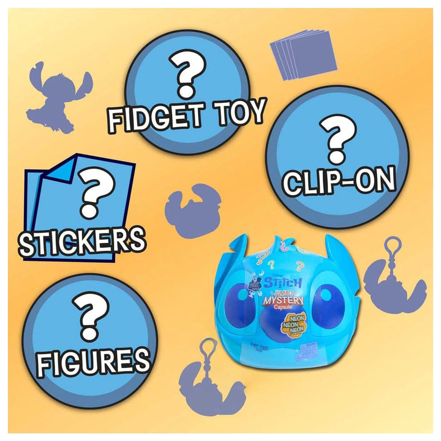 Lilo & Stitch Geschenkset Stitch Jumbo Überraschungskapsel Produktfoto